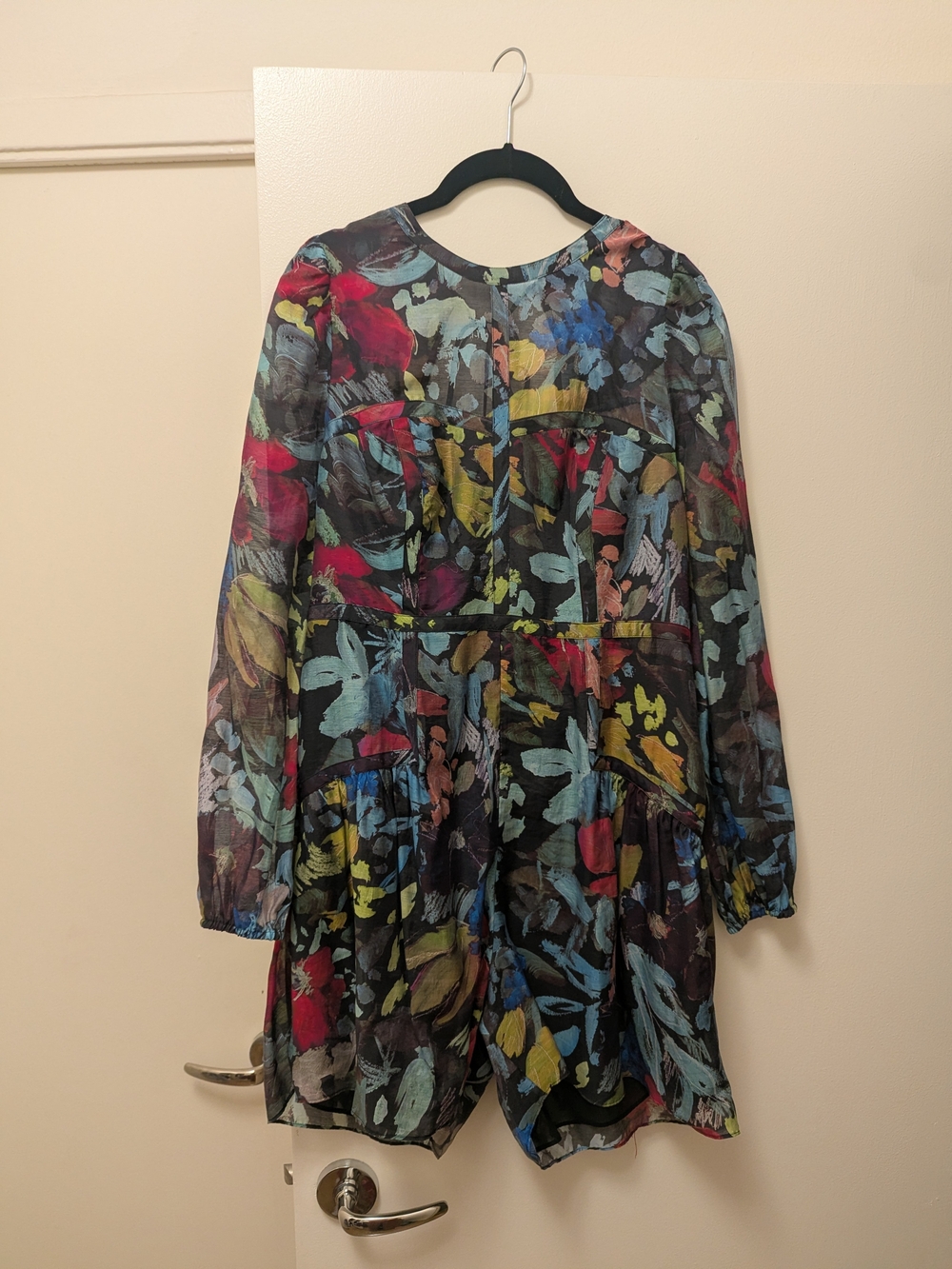 New Ted Baker Long Sleeved Playsuit
